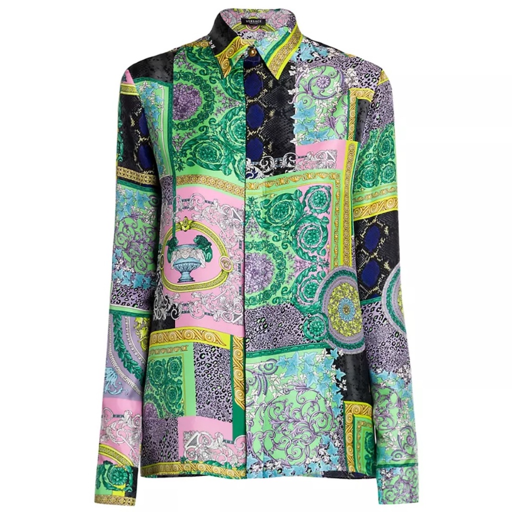 Versace 100% Silk Shirt